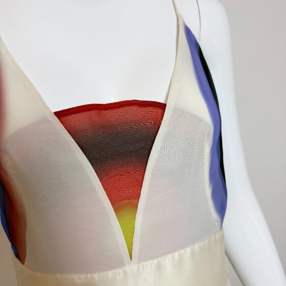 FENDI by KARL LAGERFELD 2008 Vintage Runway Silk Dress - Picture 8 of 12